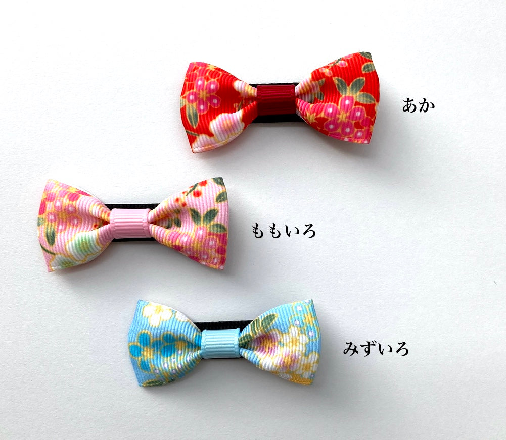 期間限定30％OFF! 和リボン – Baby Deer Clips かんざし